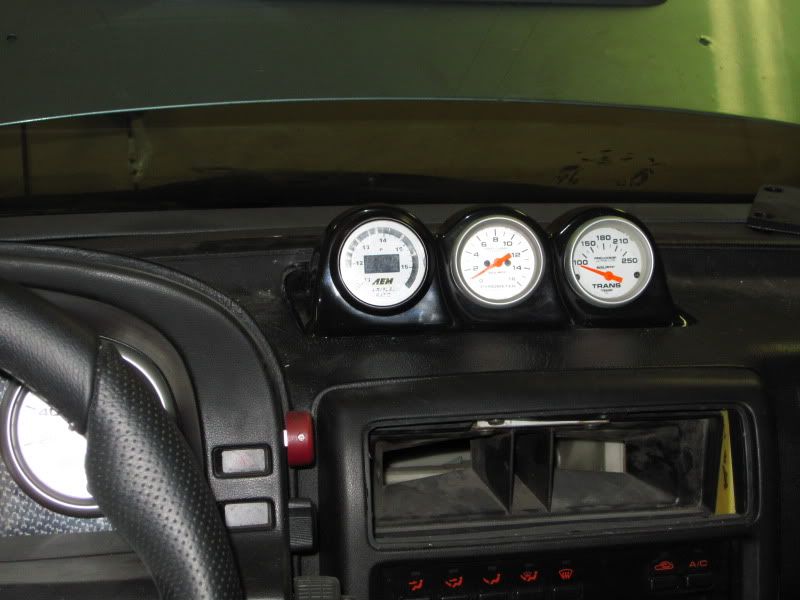 FC3S Triple Gauge Pod for Idiot light area Group buy on